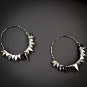 Tether - S.S. Spiked Hoops 1