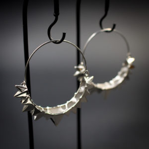 Tether - S.S. Spiked Hoops 4